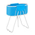 Portable Elevated Foldable Dog Bathtub Pet Shower Station Quick Drain