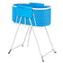 Portable Elevated Foldable Dog Bathtub Pet Shower Station Quick Drain