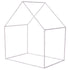 Kids Play Tent, Kids Tent for Kids 1-5 Years Old, Toddler Tent with Mat and Tent Lamp, Tent for Kids with Windows for Indoor and Outdoor, Yurt Tent for Boys and Girls, Beige