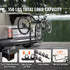4 Bike Rack Hitch Mount Folding Swing Down Bicycle Carrier Car Truck SUV 150 lbs