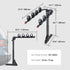 4 Bike Rack Hitch Mount Folding Swing Down Bicycle Carrier Car Truck SUV 150 lbs