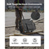 Rolling Tool Bag with Wheels 25 Pockets 110lbs Heavy Duty Organizer