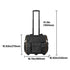 Rolling Tool Bag with Wheels 25 Pockets 110lbs Heavy Duty Organizer