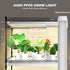 Plant Stand with Grow Lights 4 Tiers 180W 150 cm Tall Plant Grow Shelf