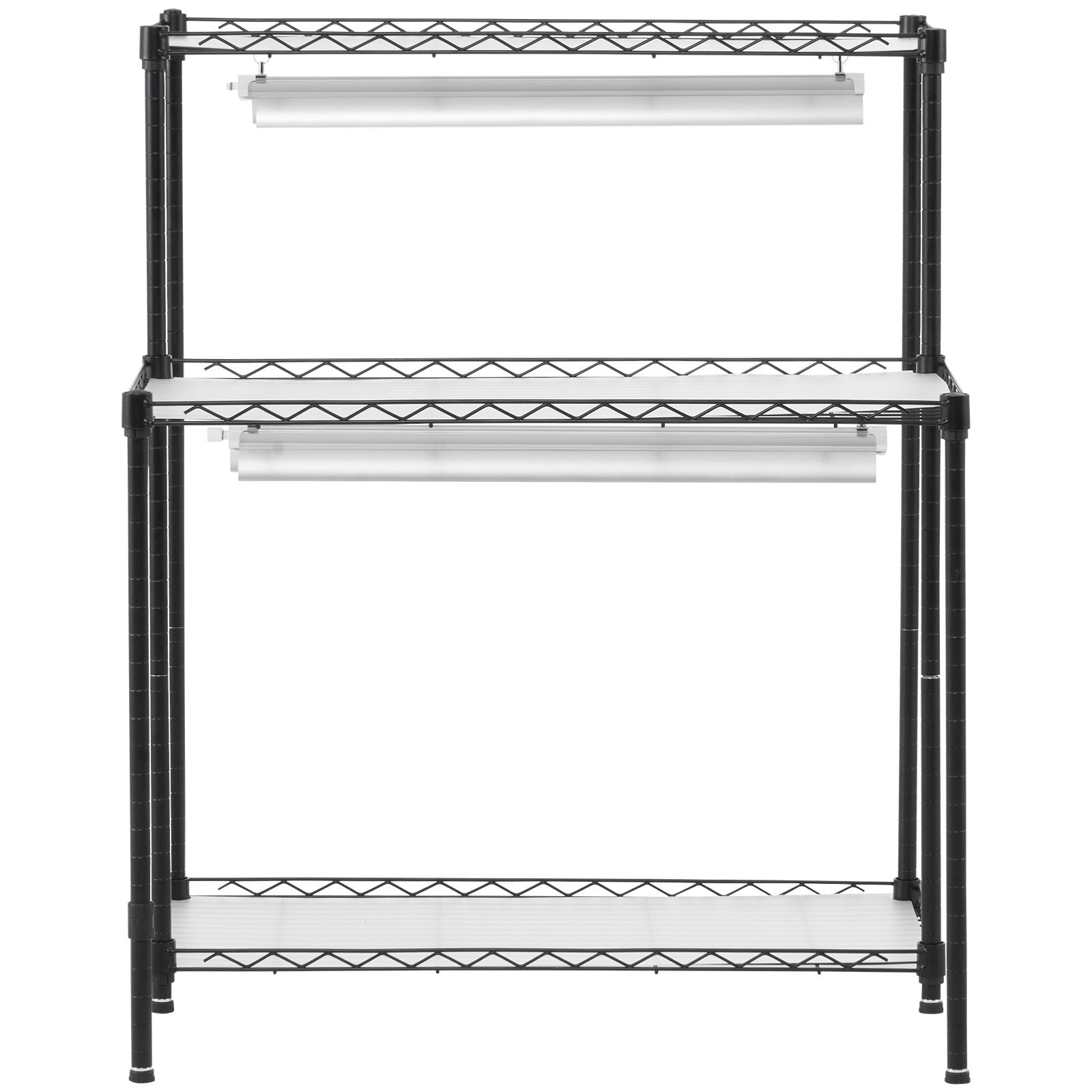 DIY Plant Stand with Grow Lights 6 Tiers 192W 70.9