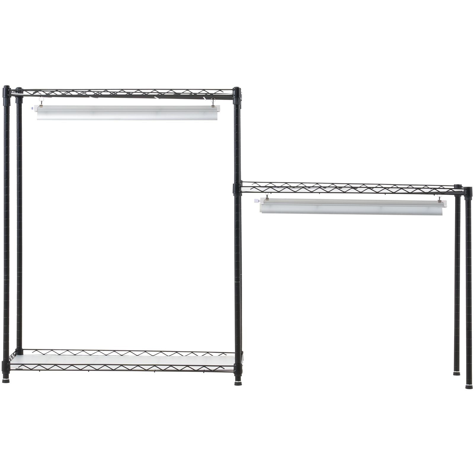 DIY Plant Stand with Grow Lights 6 Tiers 192W 70.9