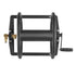 Wall Mounted Garden Hose Reel, Holds 60m 5/8" Hose, Heavy Duty Steel, Brass