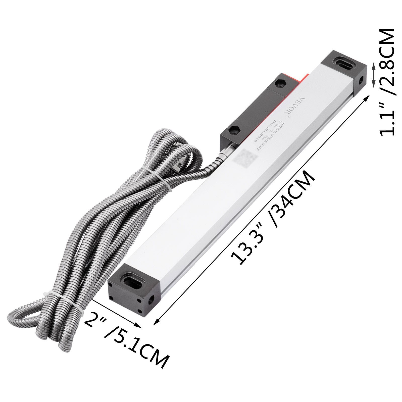 1 Axis Lathe Linear Scale 200mm with Accuracy 0.0002