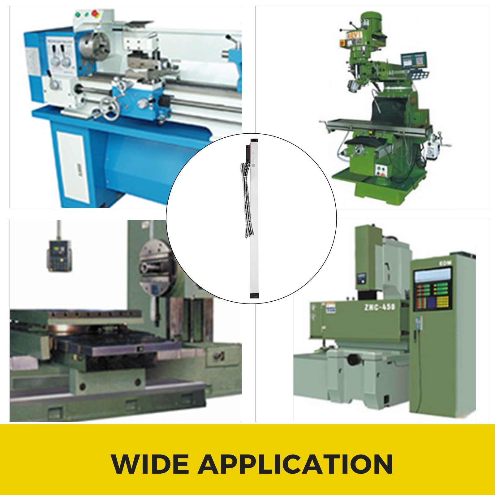 1 Axis Lathe Linear Scale 550mm with Accuracy 0.0002