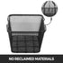 12PCS Black Metal Shopping Baskets with Handles Retail Grocery Store Set