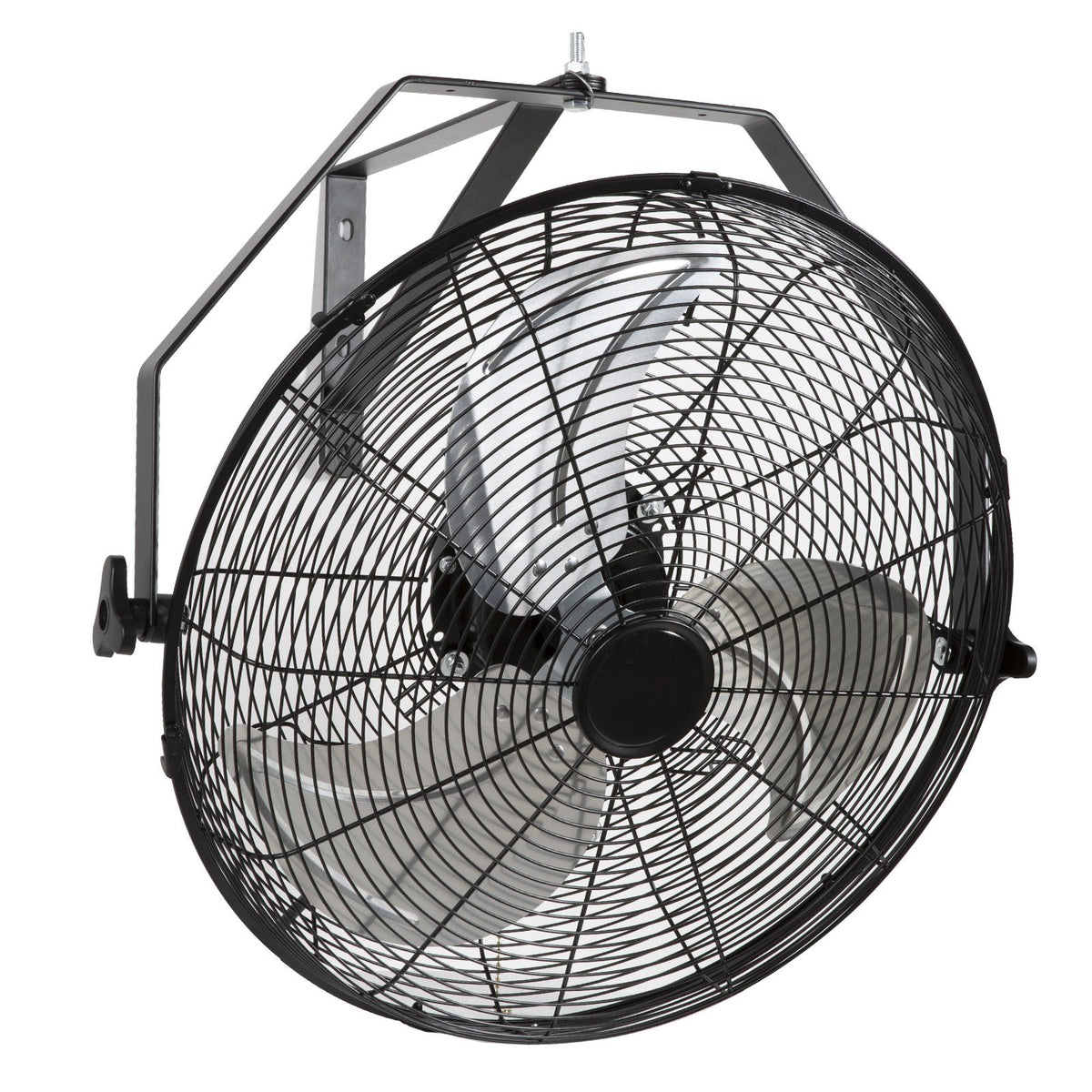 Industrial Wall Mount Fan Waterproof Metal Fan 17.6'' 3 Speed Airflow