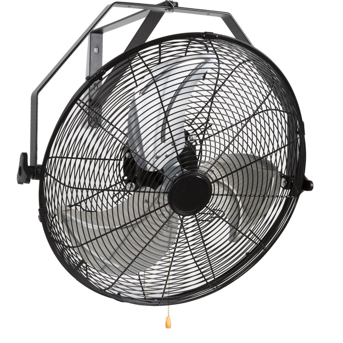 Industrial Wall Mount Fan Waterproof Metal Fan 17.6'' 3 Speed Airflow