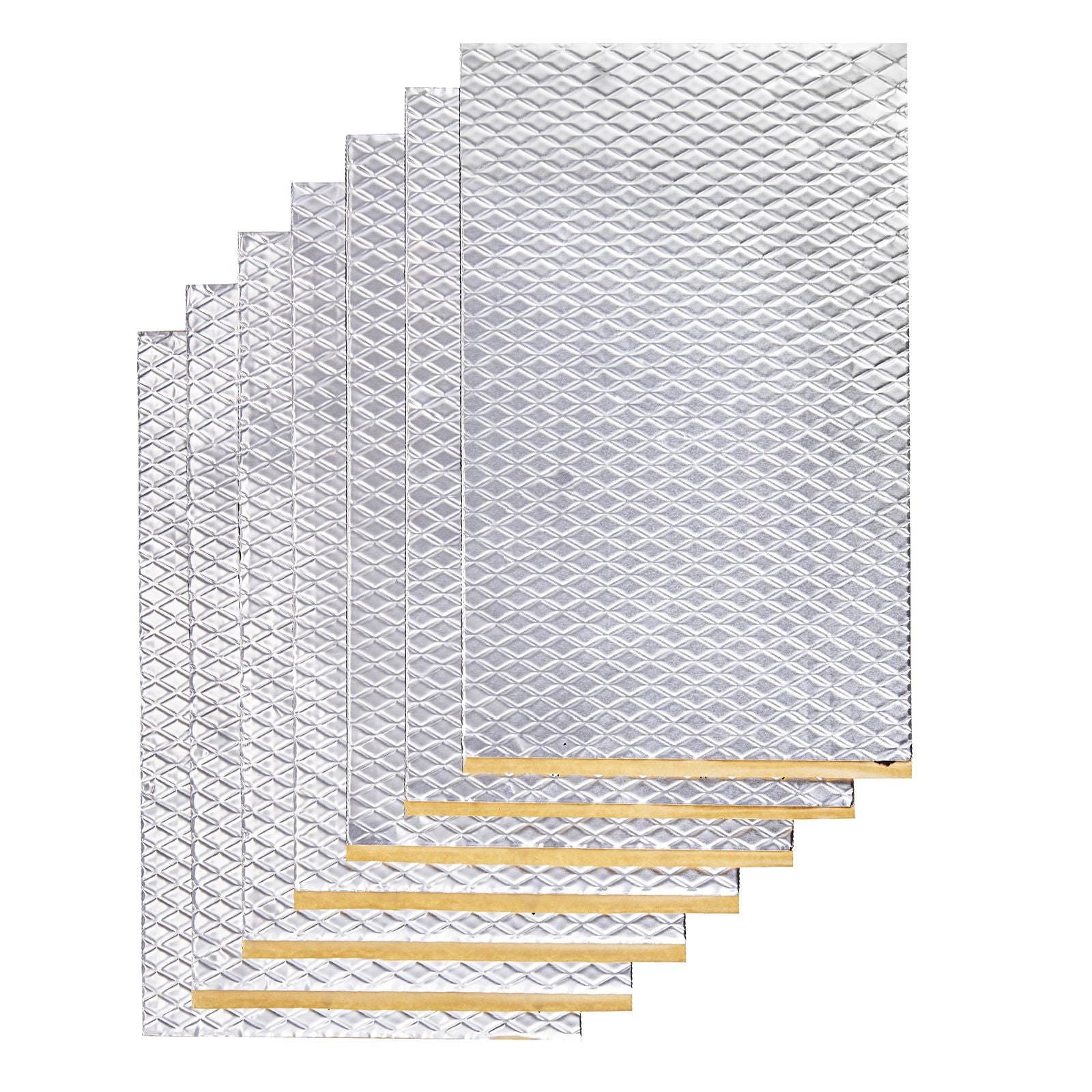 Car Sound Deadening Mat, 50 mil 4.8sq.m Car Sound Dampening Material, Butyl Automotive Sound Deadener, Noise Insulation and Vibration Dampening Material for Car