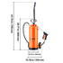 14L Stainless Steel Concrete Sprayer with Wheels Cart Heavy Duty Pump