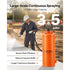 14L Stainless Steel Concrete Sprayer Industrial Pump Sprayer with Wand