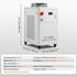 Industrial Water Chiller, CW6000, 1500W Industrial Water Cooler Cooling System with Compressor 15L Water Tank Capacity 65 L/min Max Flow Rate, for CO2 Laser Engraving Machine Cooling Machine