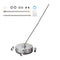 14" Pressure Washer Surface Cleaner, Stainless Steel, 4000 PSI, 4 Wheels, 1/4"