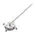 14" Pressure Washer Surface Cleaner, Stainless Steel, 4000 PSI, 4 Wheels, 1/4"