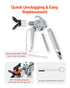 Airless Paint Spray Gun 3600PSI High Pressure Airless Spray Gun 517 Tip