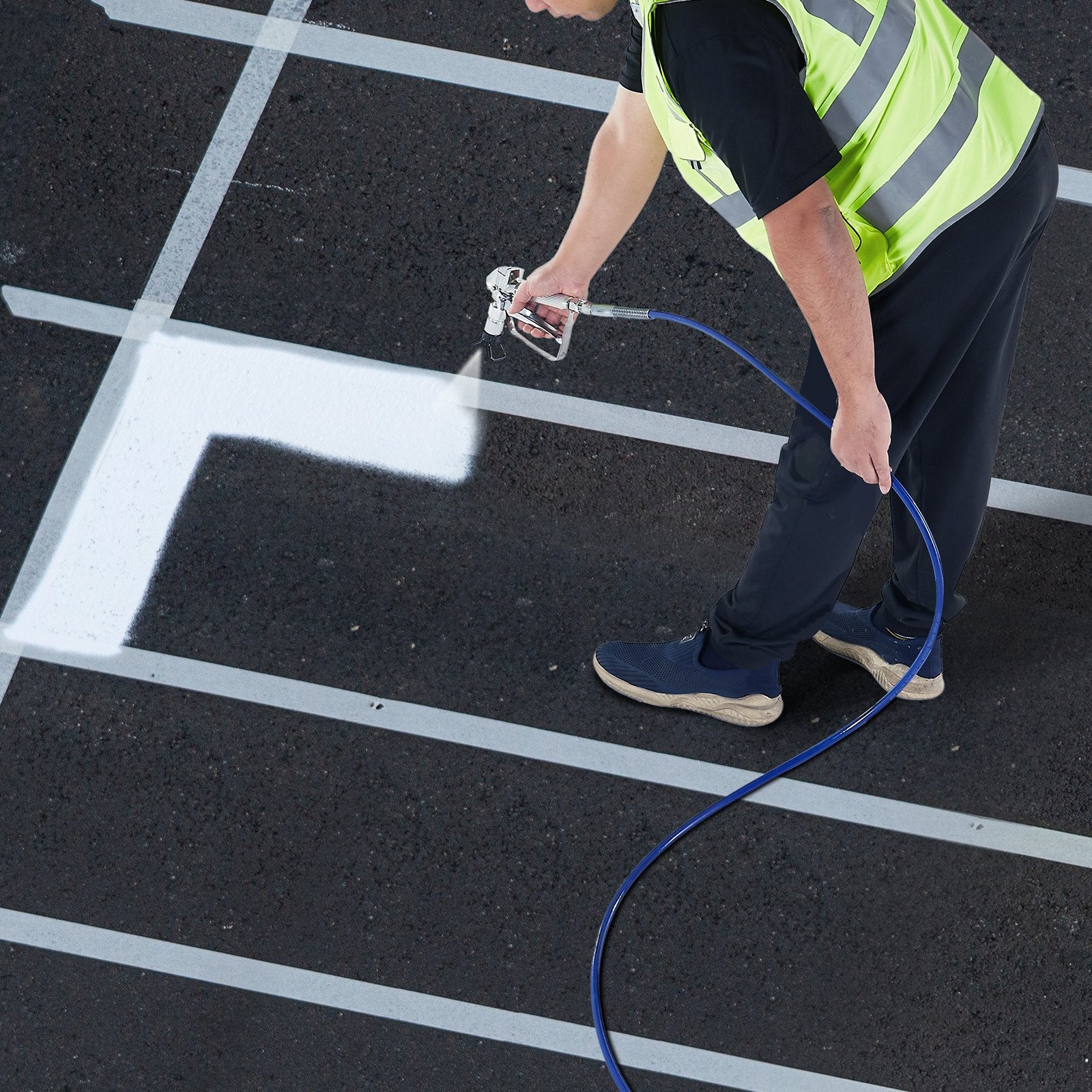 50ft Airless Paint Sprayer Hose 1/4 in Universal Airless Paint Spray Hose