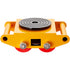 Machinery Skate Dolly Machinery Mover 13200lbs/6T Carbon Steel 4 PU Wheels