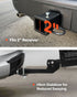 60" x 24" x 14", Hitch Cargo Carrier, 500 lbs Capacity Hitch Cargo Carrier with Anti-Rattle Hitch Stabilizer, Folding Hitch Mount Cargo Carrier with Pins and Latches, Fit for SUVs/Pickup Trucks