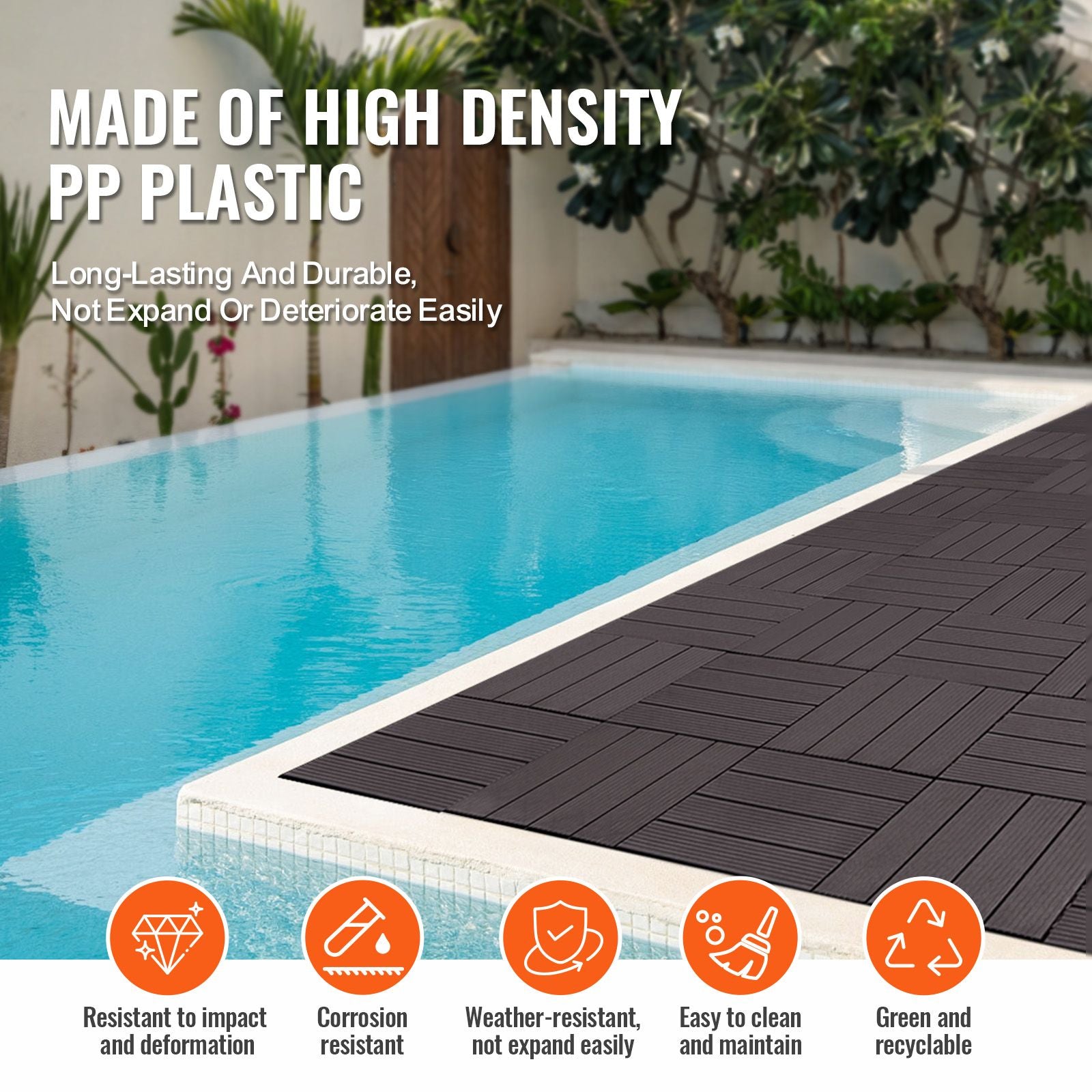 Interlocking Deck Tiles 54 Pack 12