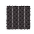 Interlocking Deck Tiles 54 Pack 12"x12" Waterproof for Porch Dark Brown