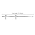 6FT Sliding Barn Door Hardware Kit, 330 LBS Weight Capacity, Compatible with 36 Inches Max Width & 1-3/8 to 1-3/4 Inches Thickness Single Sliding Barn Door, Durable Track & J-shape Roller Silver