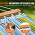 12FT Double Quilted Hammock 480lb Capacity with Hardwood Spreader Bars