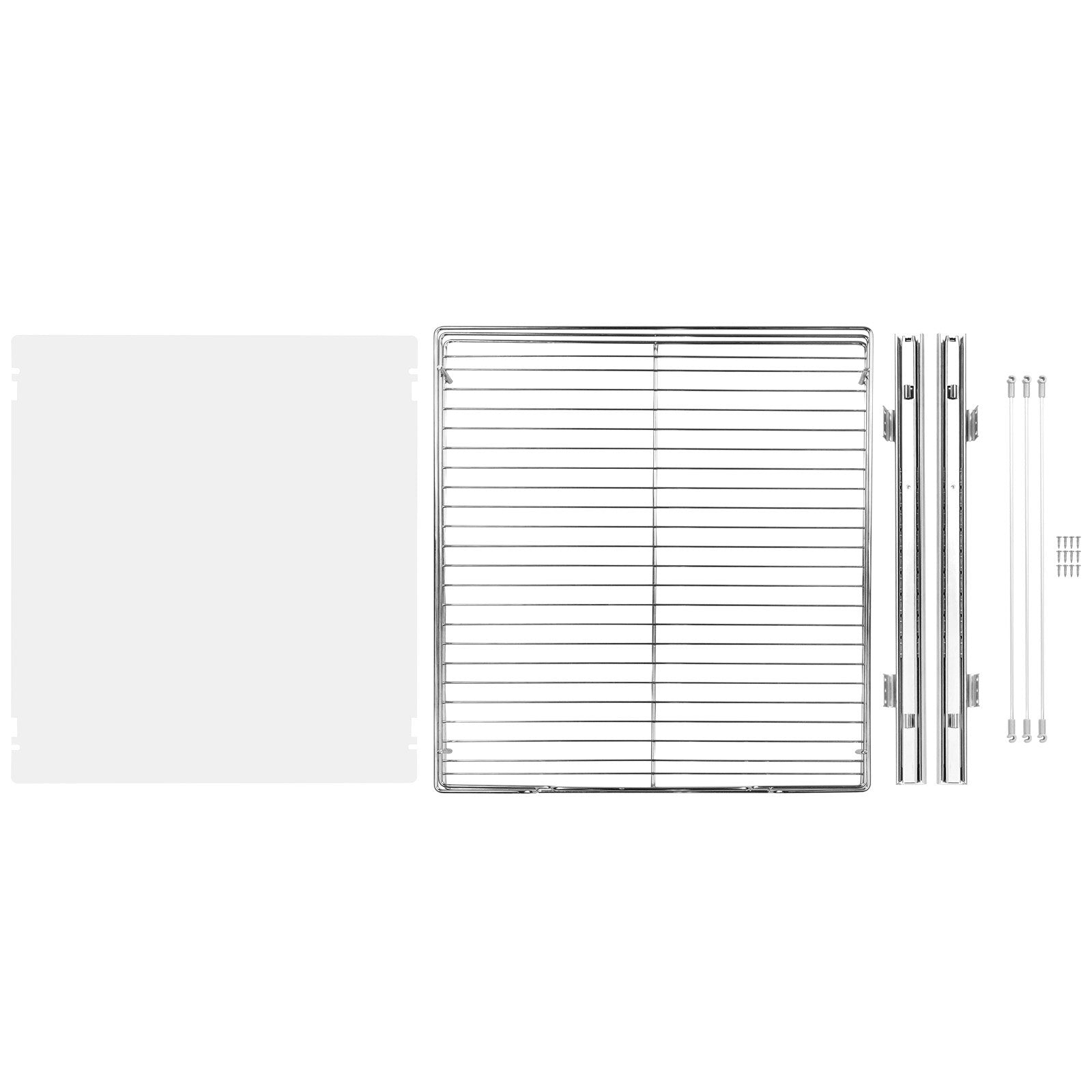 Pull Out Cabinet Under Sink Organizer 20 x 21 Inch Wire Drawer Basket