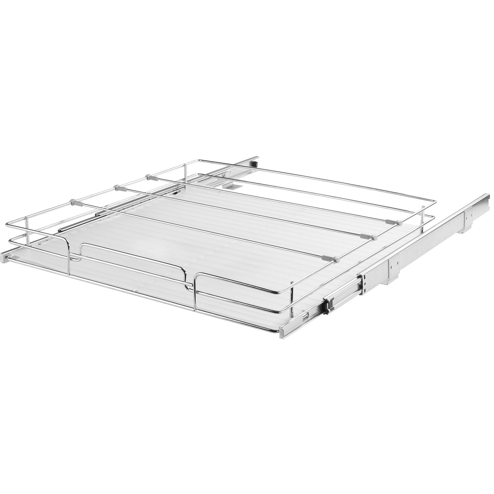 Pull Out Cabinet Under Sink Organizer 20 x 21 Inch Wire Drawer Basket