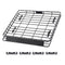 Universal Roof Rack Cargo Carrier Basket 1095x1270mm Alloy Steel SUV