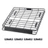 Universal Roof Rack Cargo Carrier Basket 1095x1270mm Alloy Steel SUV
