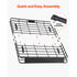 Universal Roof Rack Cargo Carrier Basket 1095x1270mm Alloy Steel SUV