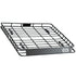 Roof Rack Cargo Carrier, 1095 x 1270 x 105 mm, Universal Rooftop Cargo Basket, Car Top Luggage Holder with 68 kg Max Load Capacity, 4.1 in Fence, Anti-Rust Alloy Steel, Wind Fairing, for SUV Car