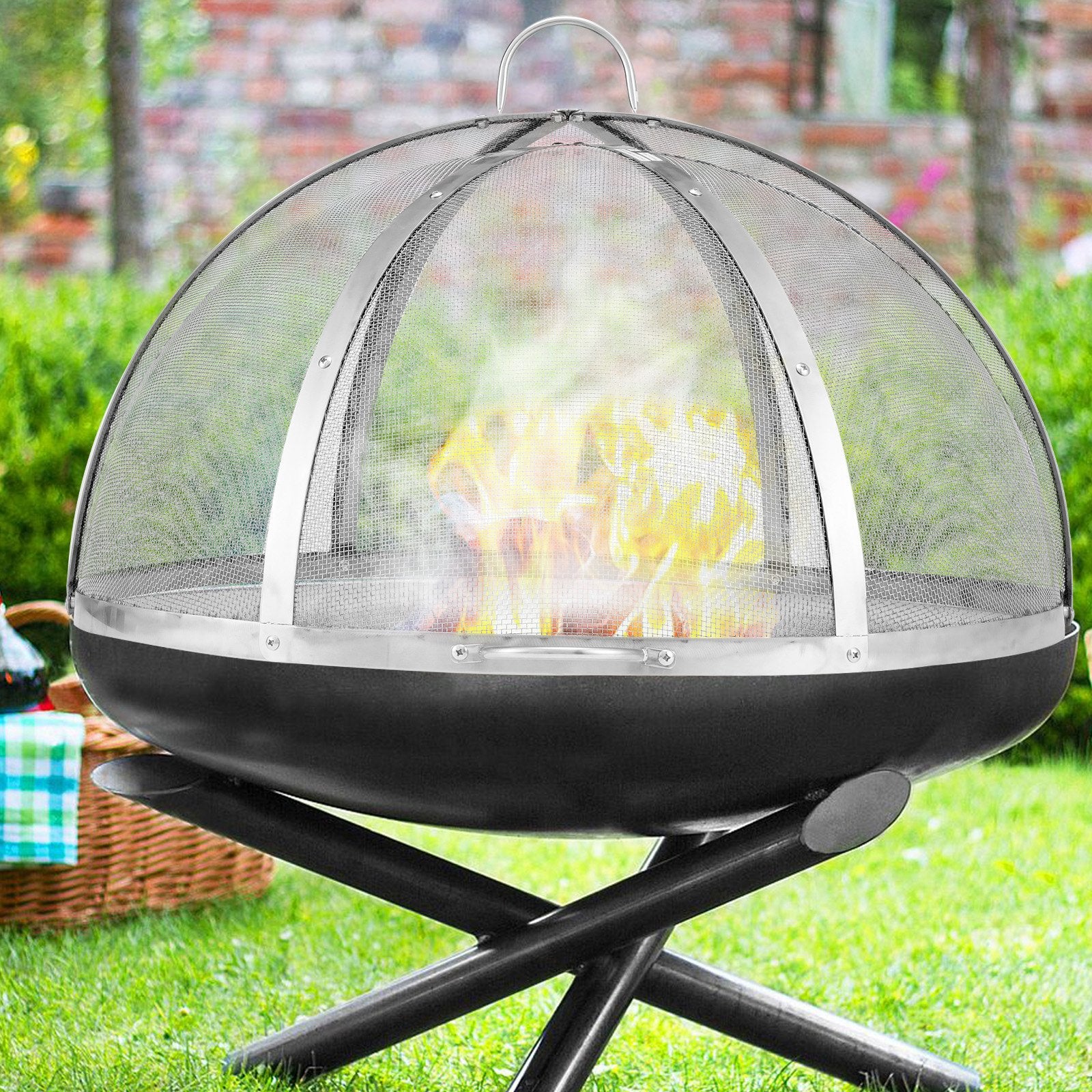 Firepit Spark Screen Lid, 36