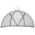 40in Fire Pit Spark Screen Lid Stainless Steel Round Firepit Cover