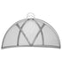 VEVOR Firepit Spark Screen Lid, 40" Diameter, Outdoor Firepit Ring Cover Round Accessories, Fire Pit Metal Cover, Easy-Opening Stainless Steel Fire Ring Covers for Outdoor Patio Fire Pits Backyard
