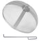 20" Round Fire Pit Spark Screen Stainless Steel Mesh Cover with Handles
