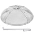 20" Round Fire Pit Spark Screen Stainless Steel Mesh Cover with Handles