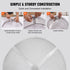 40in Round Fire Pit Spark Screen Heavy Duty Steel Fire Pit Cover Lid