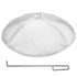 40in Round Fire Pit Spark Screen Heavy Duty Steel Fire Pit Cover Lid