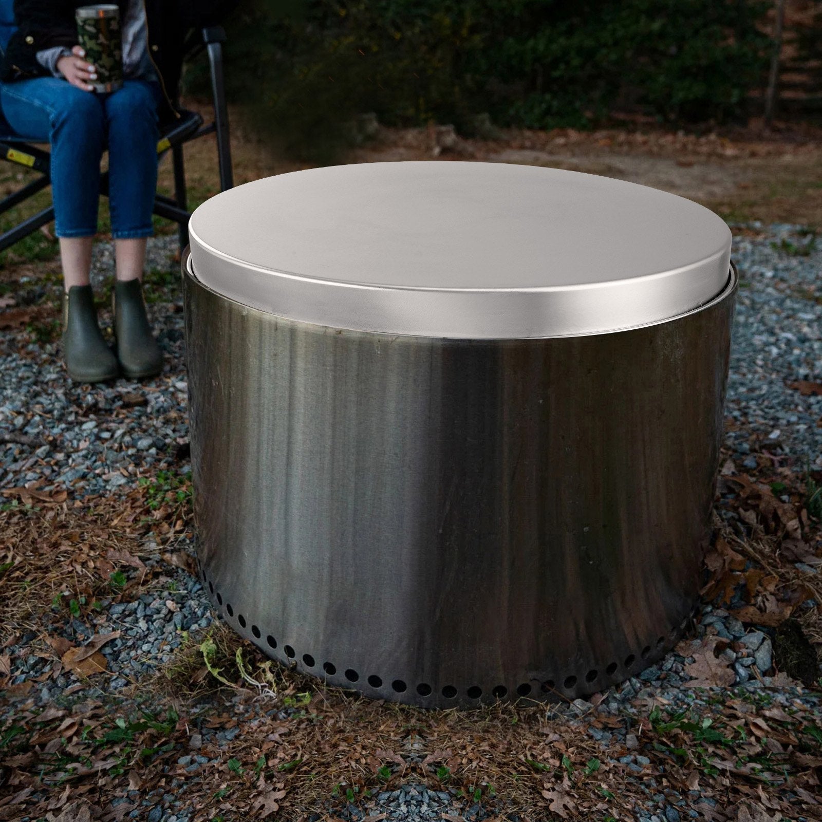 Fire Pit Cover Lid, 27