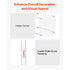 10pcs 50cm Wedding Flower Stands Acrylic Floral Display Column Centerpiece