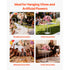 10pcs 50cm Wedding Flower Stands Acrylic Floral Display Column Centerpiece