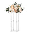 10pcs 50cm Wedding Flower Stands Acrylic Floral Display Column Centerpiece