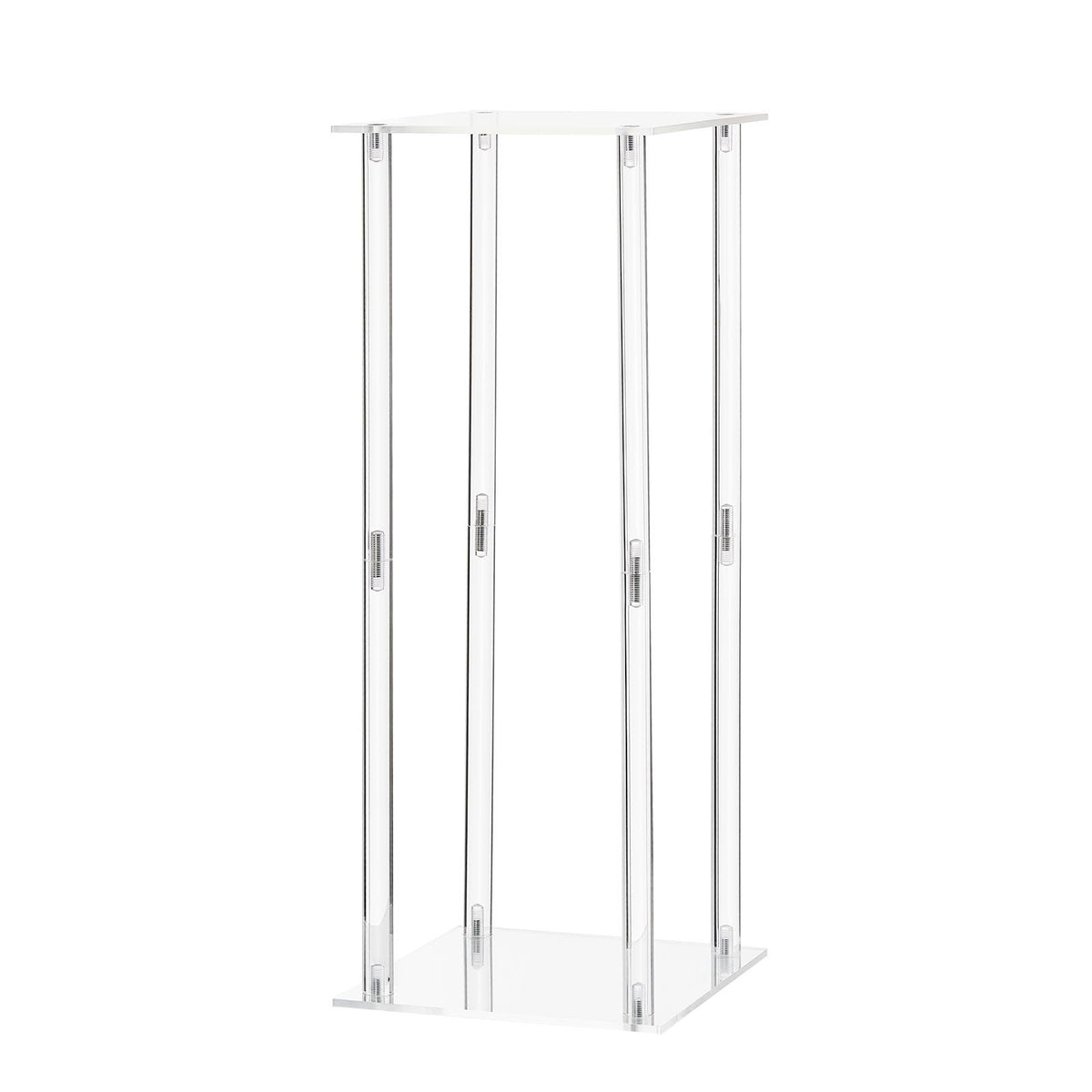 10pcs 50cm Wedding Flower Stands Acrylic Floral Display Column Centerpiece