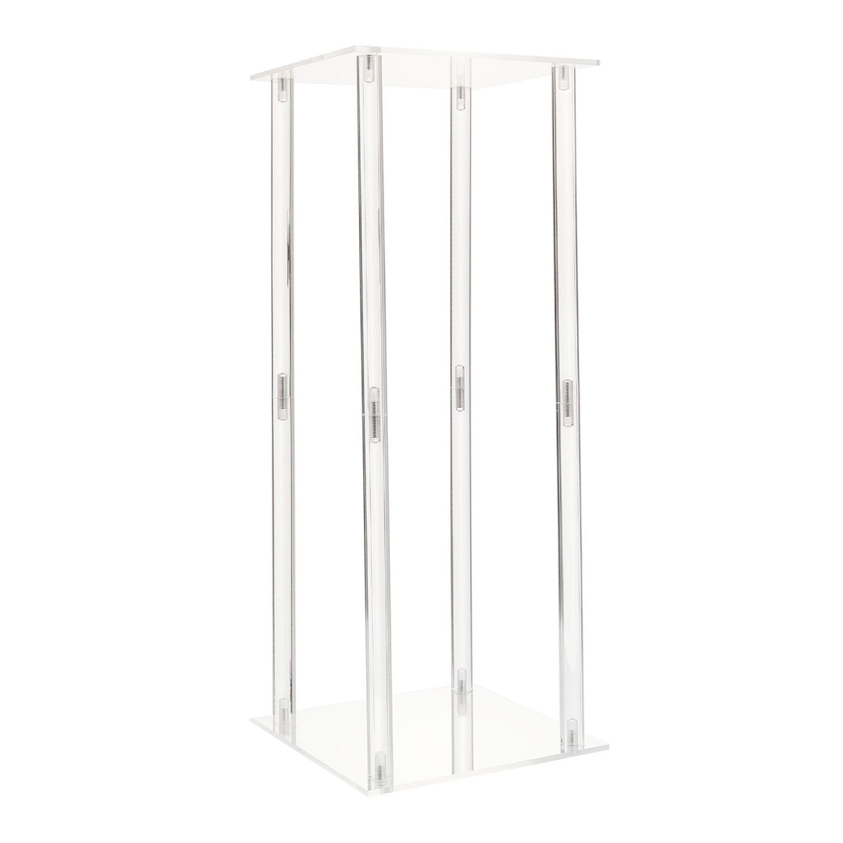 10pcs 50cm Wedding Flower Stands Acrylic Floral Display Column Centerpiece