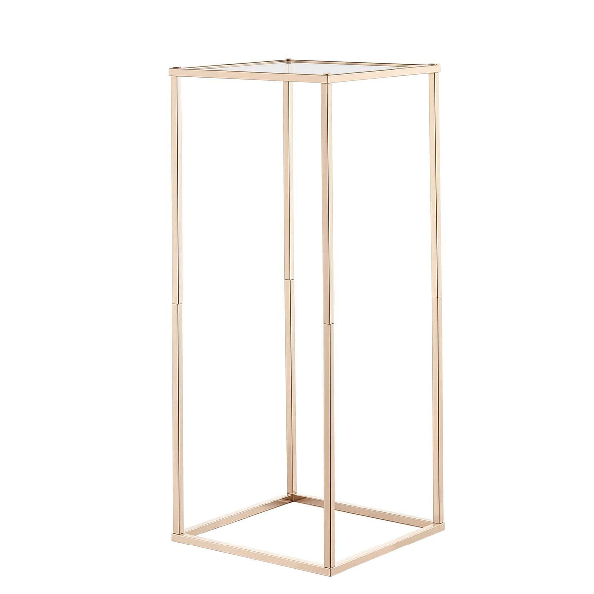 10pcs 60cm Gold Wedding Flower Stands Acrylic Floral Centerpiece Rack